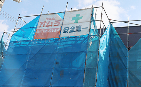 細部まで丁寧に施工します