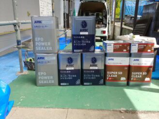 エポパワーシーラー、スーパーラジカルシリコンＧＨ、スーパーＳＤクリヤーＦ－ＪＹ