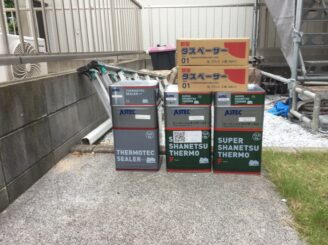 サーモテックシーラー、スーパーシャネツサーモＦ、タスペーサー