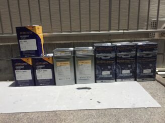 水性パーフェクトシーラー、パーフェクトトップ、ＵＶプロテクト４Ｆクリヤー