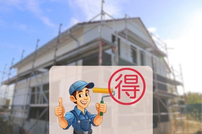 外壁塗装をお得におこなうコツ