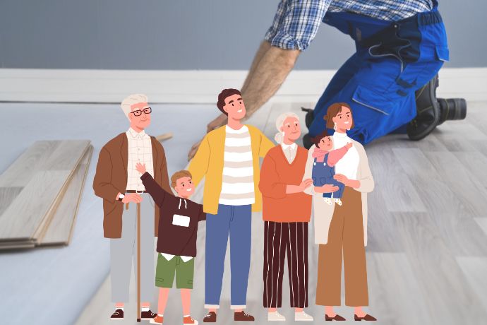 家族のためのリフォーム｜バリアフリー化や押入れを有効活用するコツ（クローゼット・書斎・キッズスペース）