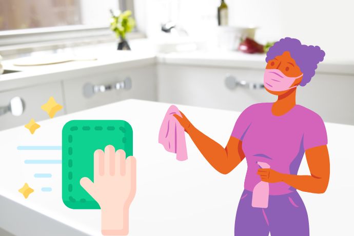 キッチン｜油汚れと水垢を徹底的に防ぐ