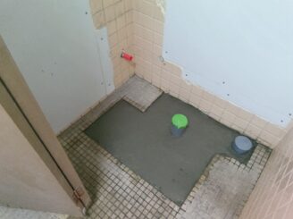 給水排水管立ち上げ