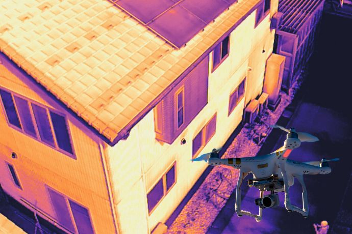 赤外線ドローンによる雨漏り調査のメリットとは