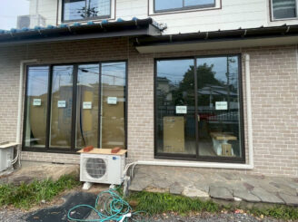 増築部外壁