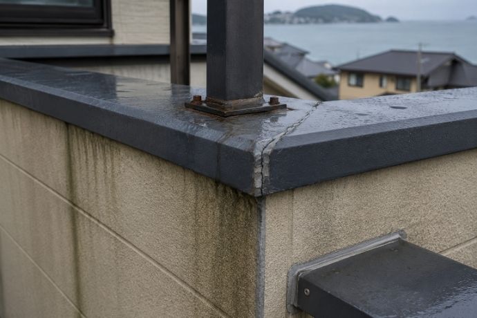 笠木とは？雨漏りを防ぐ役割と設置されている場所