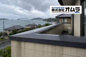 下関市で笠木から雨漏り？ベランダ・外壁で見落としやすい劣化サイン
