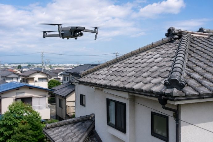 ドローン点検なら建物を傷めずに状態を確認できる