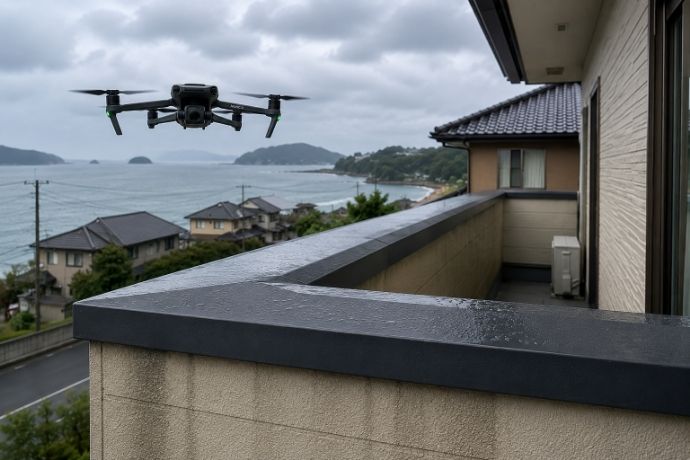 笠木の雨漏りはどう調べる？オムラが確認するポイント