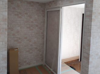 間仕切りドア設置