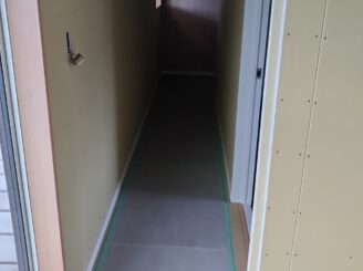 廊下を繋いで統一
