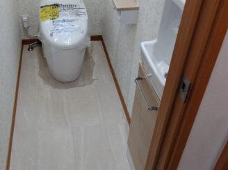 TOTO埋込式スリム手洗器