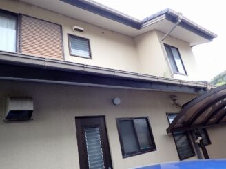 外壁の退色・膨れ、クラック（ひび割れ）、藻・カビの繫殖、軒天の劣化、破風・鼻隠しの劣化など