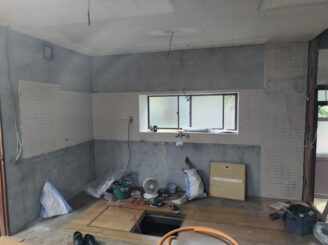 シンク・コンロ台等の解体